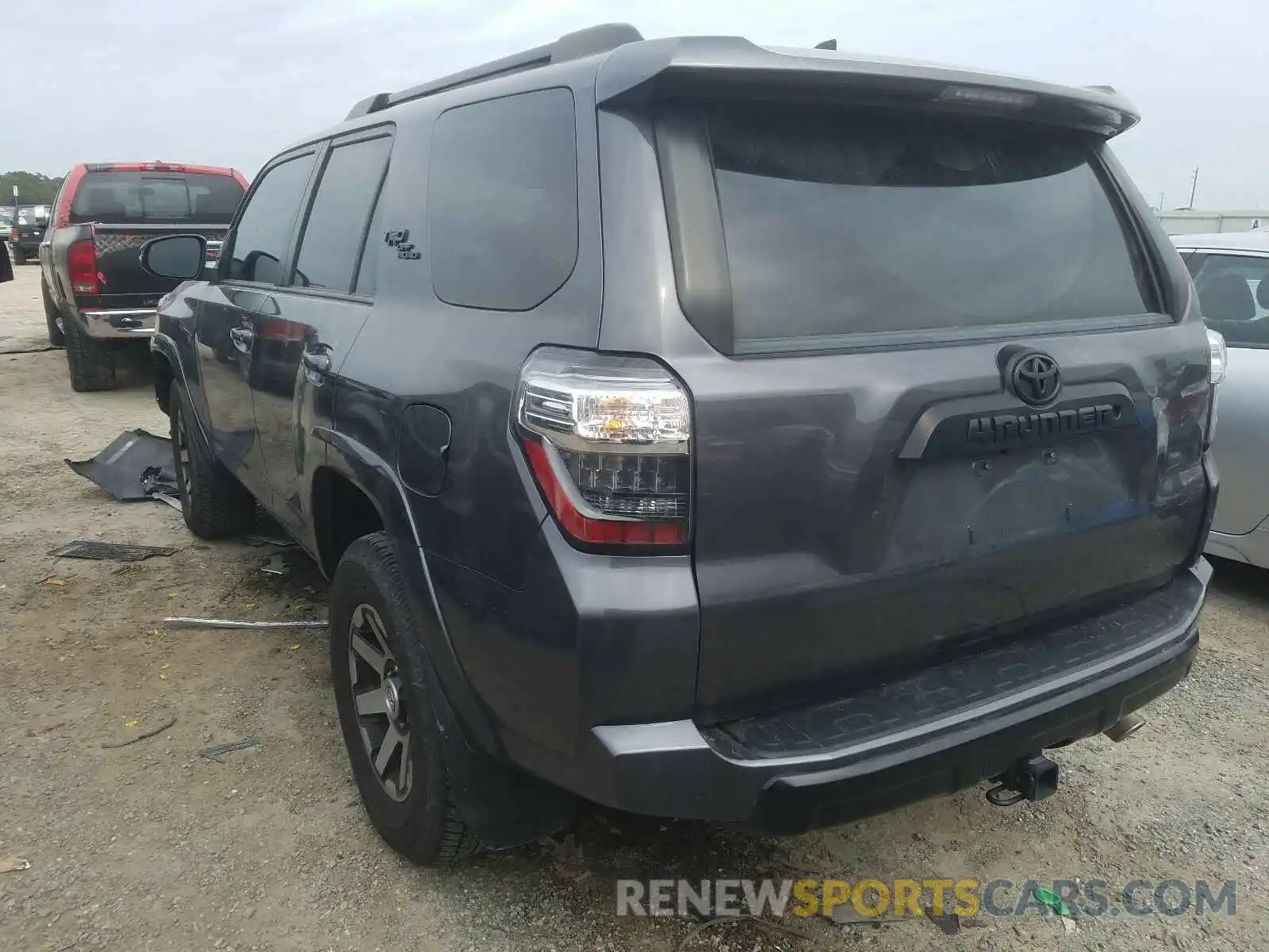 3 Фотография поврежденного автомобиля JTEBU5JR8K5634536 TOYOTA 4RUNNER 2019