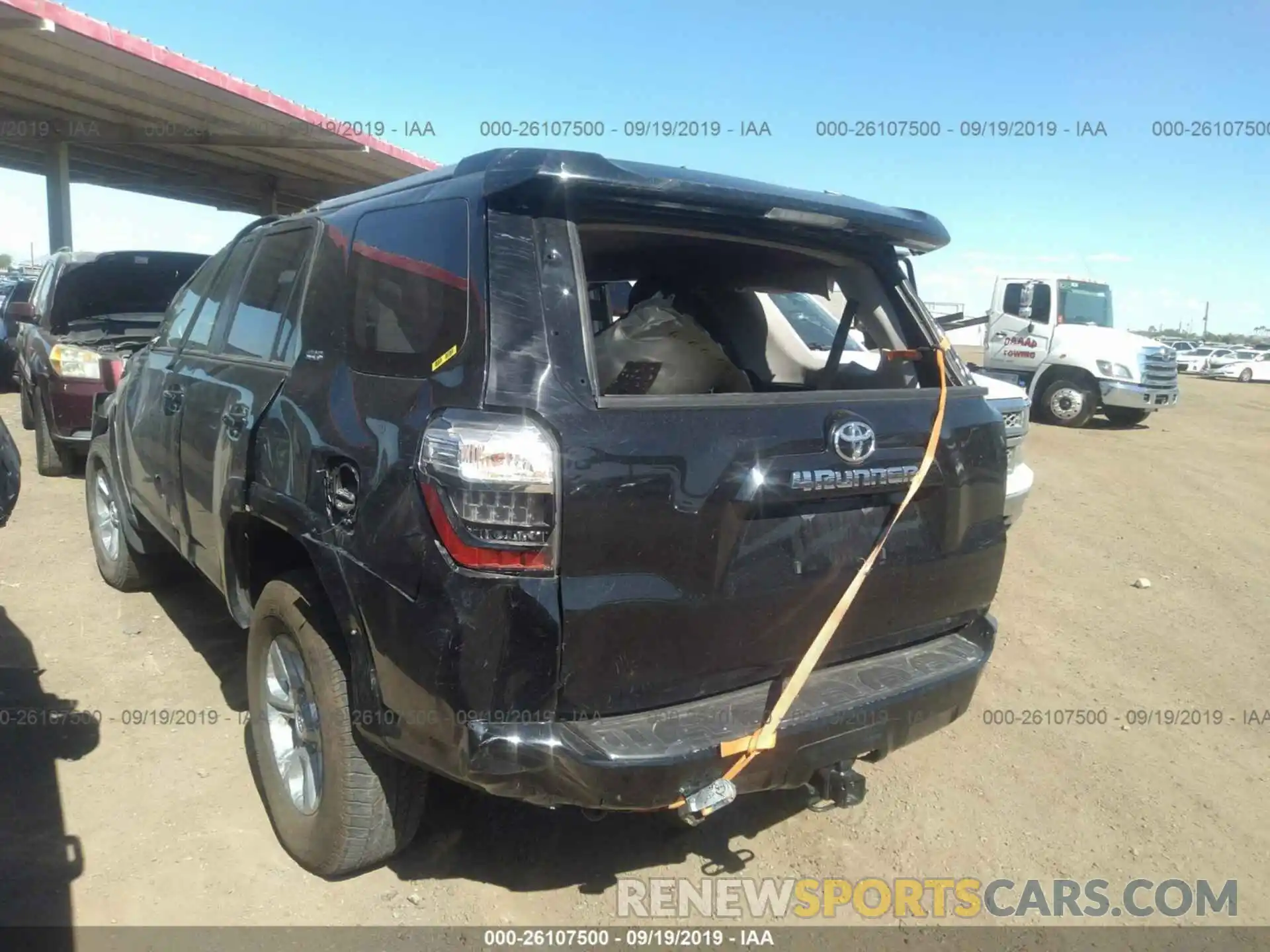 3 Photograph of a damaged car JTEBU5JR8K5635704 TOYOTA 4RUNNER 2019