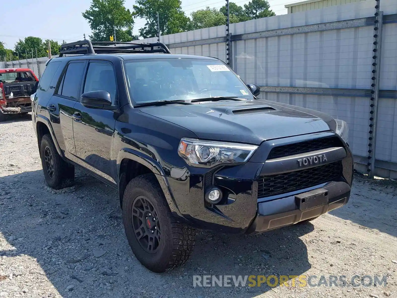 1 Photograph of a damaged car JTEBU5JR8K5636352 TOYOTA 4RUNNER 2019