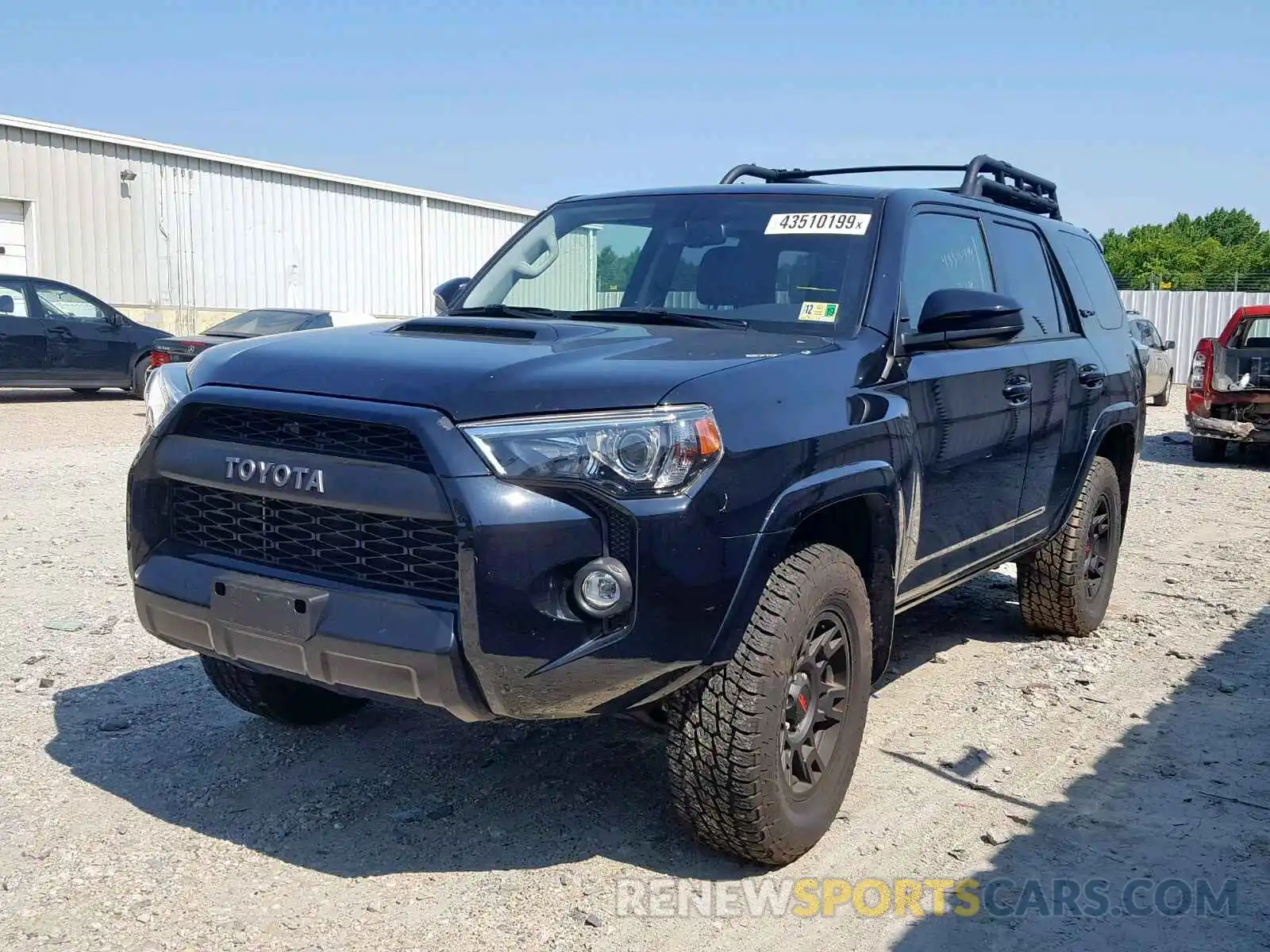 2 Photograph of a damaged car JTEBU5JR8K5636352 TOYOTA 4RUNNER 2019