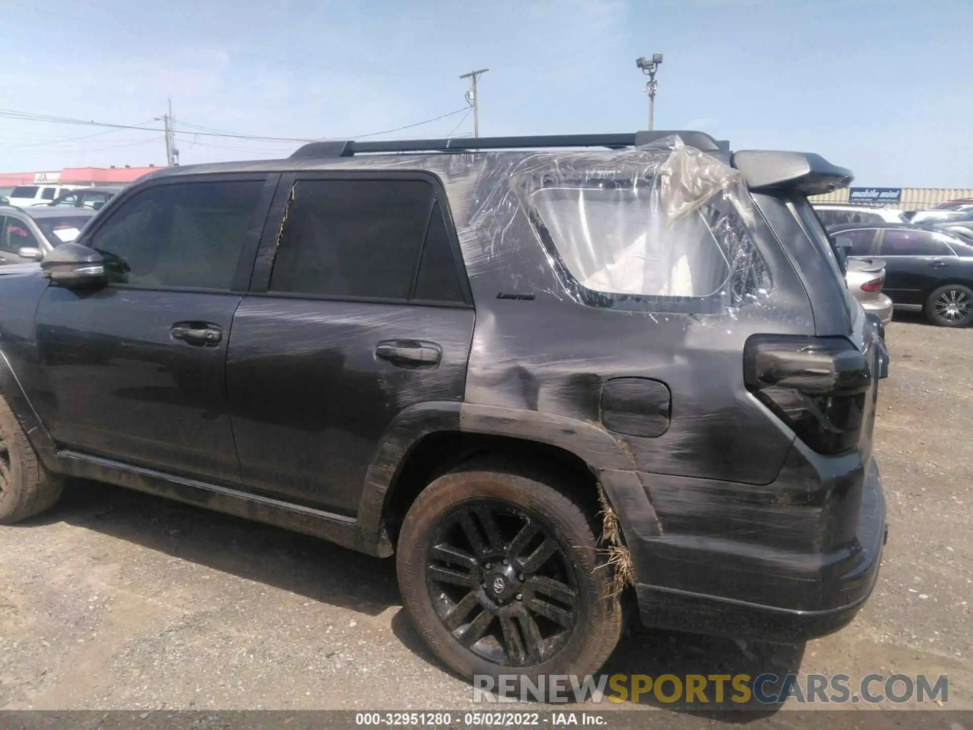 6 Фотография поврежденного автомобиля JTEBU5JR8K5638375 TOYOTA 4RUNNER 2019