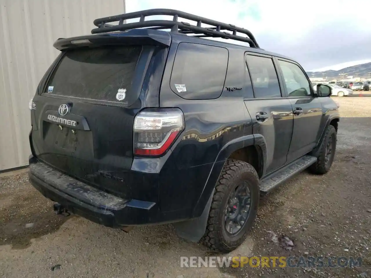 4 Фотография поврежденного автомобиля JTEBU5JR8K5641518 TOYOTA 4RUNNER 2019