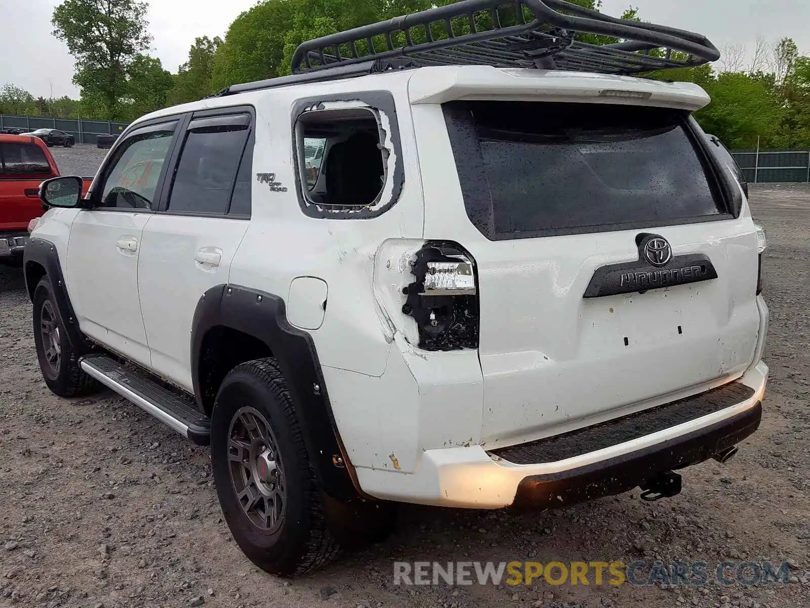 3 Фотография поврежденного автомобиля JTEBU5JR8K5642233 TOYOTA 4RUNNER 2019