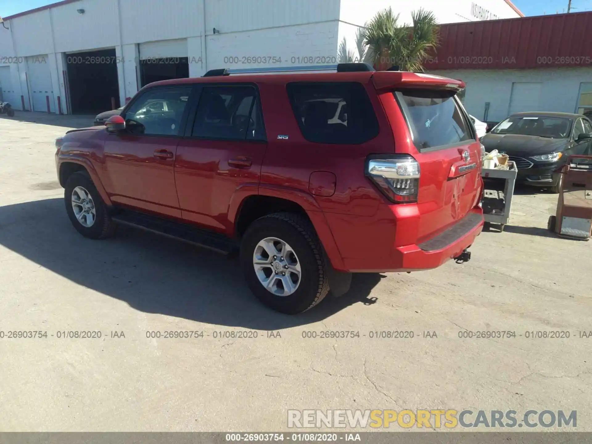 3 Photograph of a damaged car JTEBU5JR8K5642412 TOYOTA 4RUNNER 2019