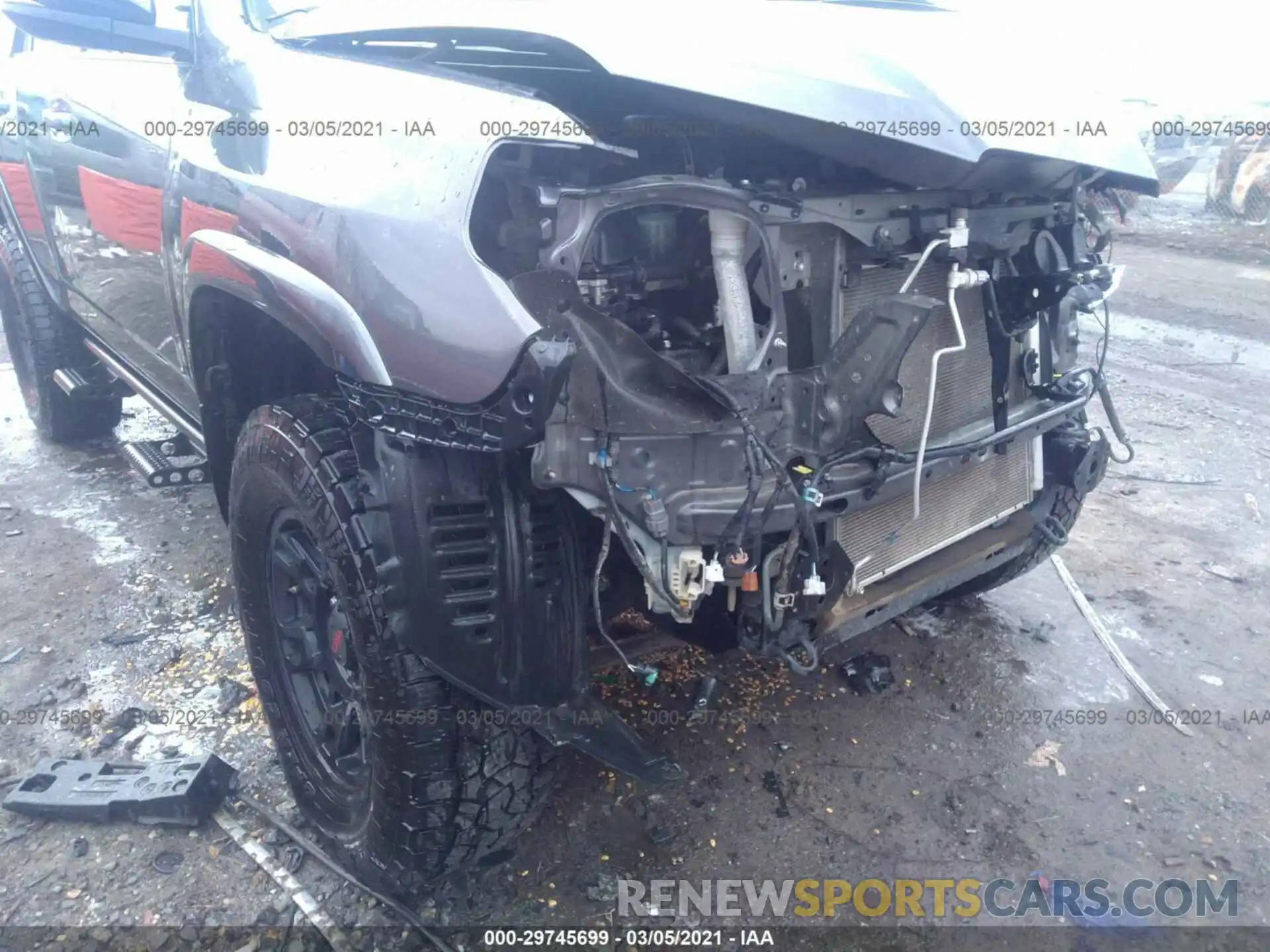 6 Photograph of a damaged car JTEBU5JR8K5643494 TOYOTA 4RUNNER 2019