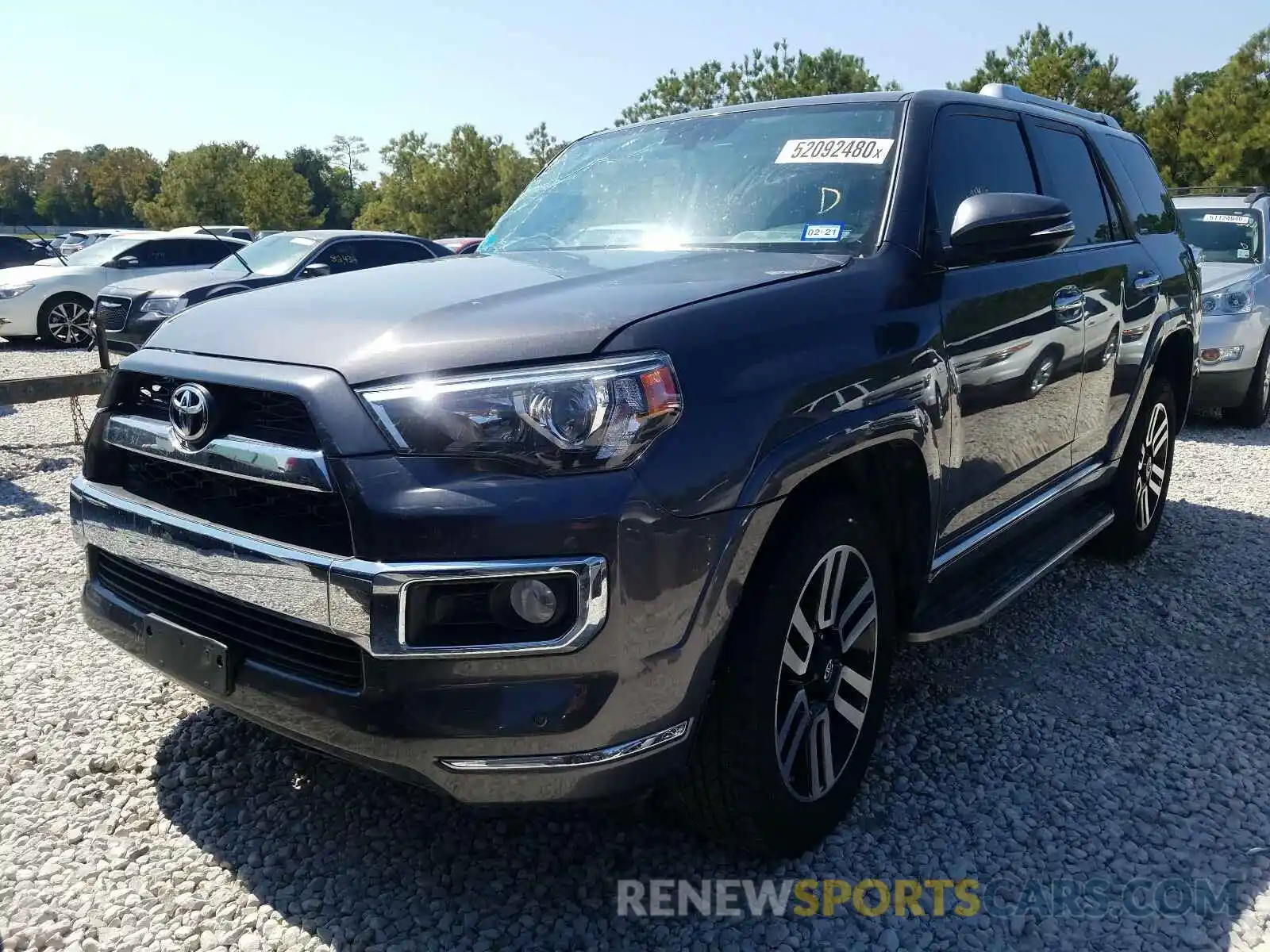 2 Фотография поврежденного автомобиля JTEBU5JR8K5643544 TOYOTA 4RUNNER 2019