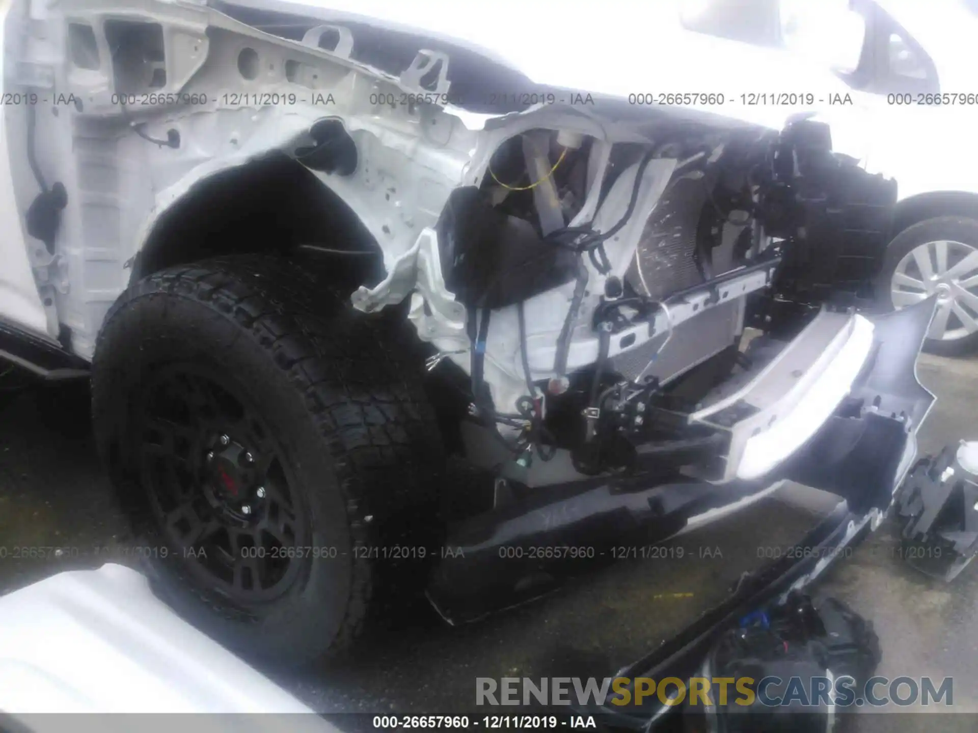 6 Photograph of a damaged car JTEBU5JR8K5647058 TOYOTA 4RUNNER 2019