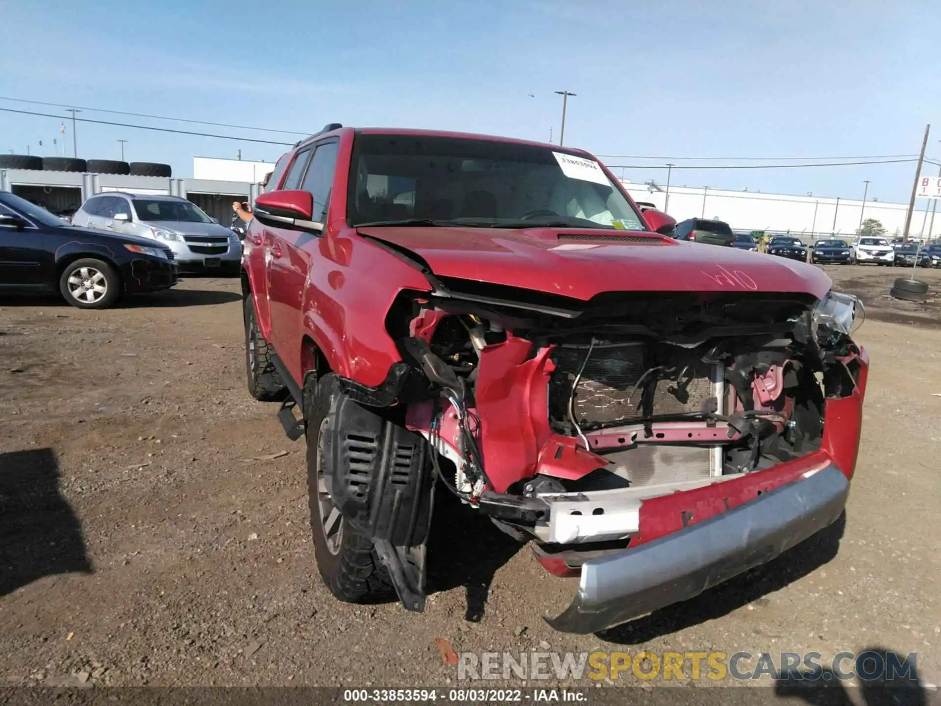 6 Photograph of a damaged car JTEBU5JR8K5649568 TOYOTA 4RUNNER 2019