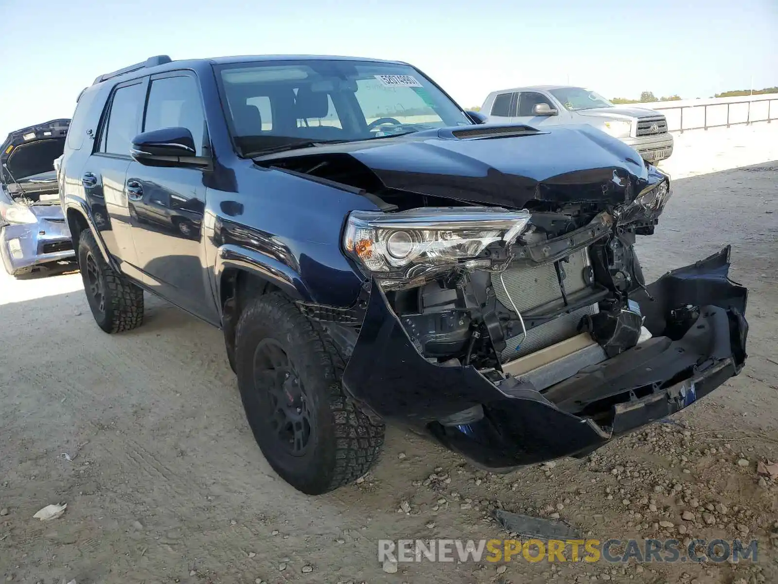 1 Photograph of a damaged car JTEBU5JR8K5649800 TOYOTA 4RUNNER 2019