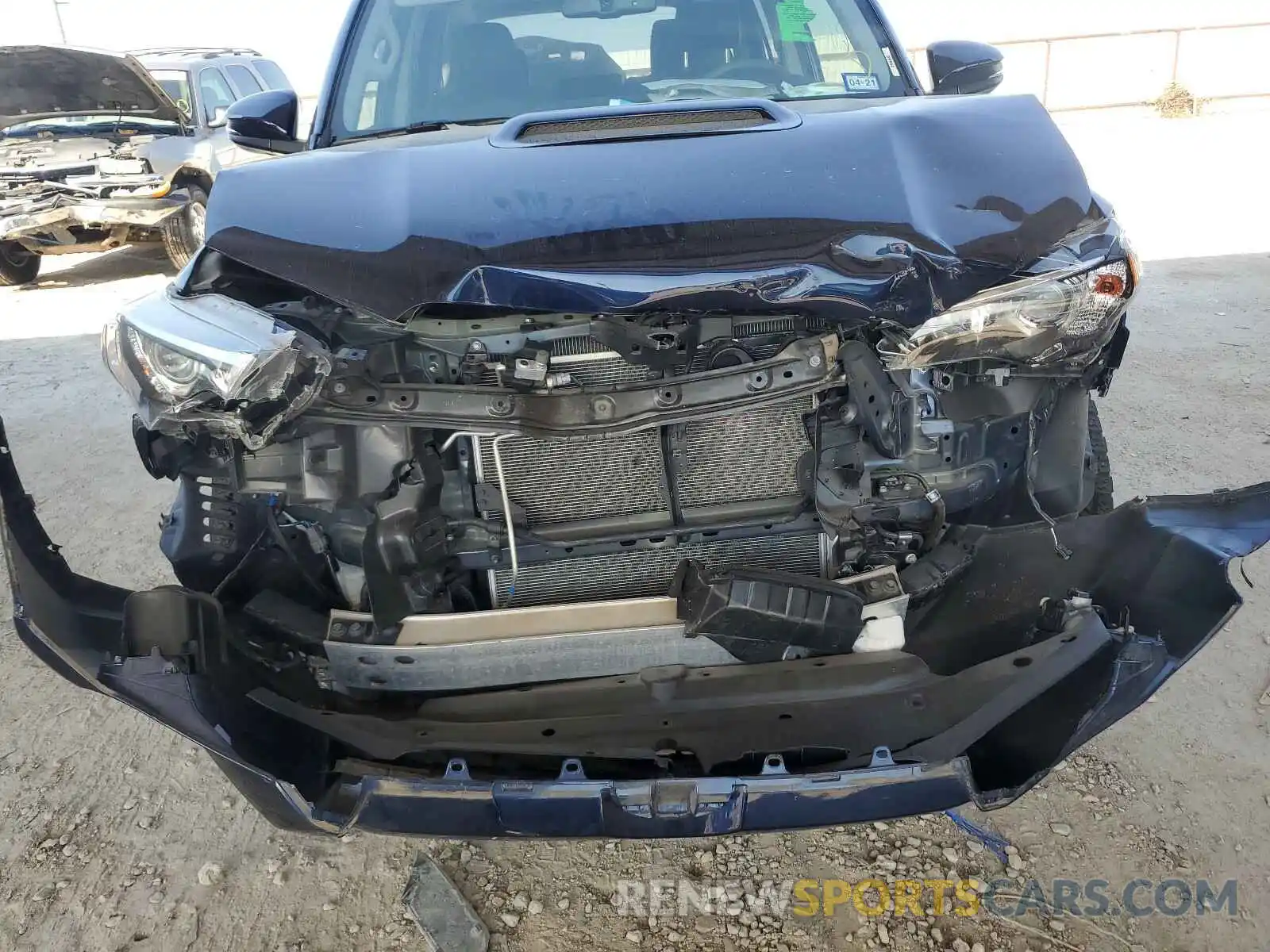 9 Photograph of a damaged car JTEBU5JR8K5649800 TOYOTA 4RUNNER 2019