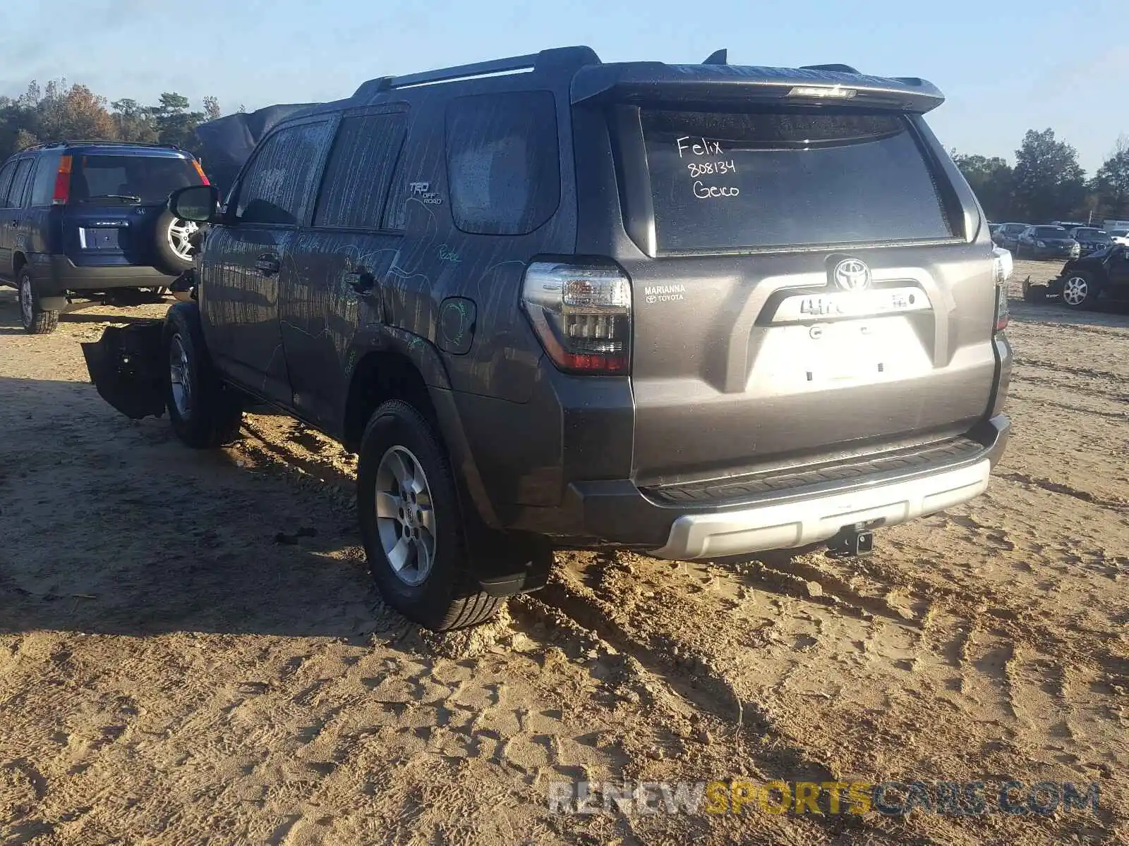 3 Photograph of a damaged car JTEBU5JR8K5649831 TOYOTA 4RUNNER 2019