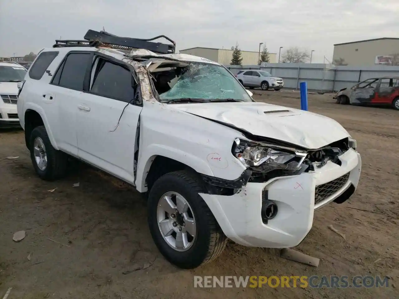 1 Photograph of a damaged car JTEBU5JR8K5650235 TOYOTA 4RUNNER 2019