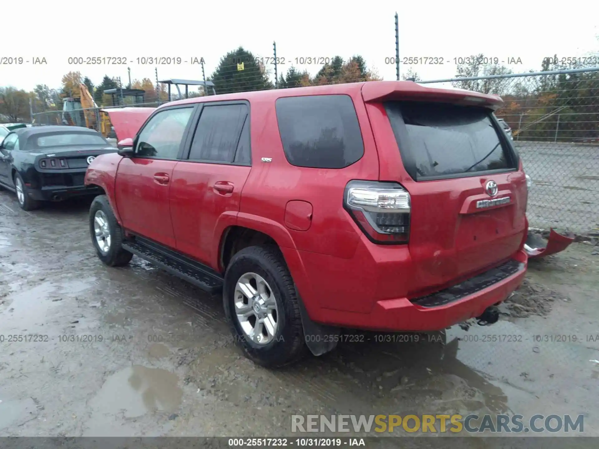 3 Фотография поврежденного автомобиля JTEBU5JR8K5651479 TOYOTA 4RUNNER 2019