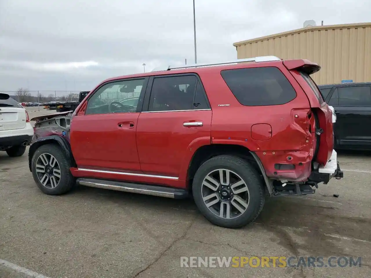 2 Photograph of a damaged car JTEBU5JR8K5651501 TOYOTA 4RUNNER 2019