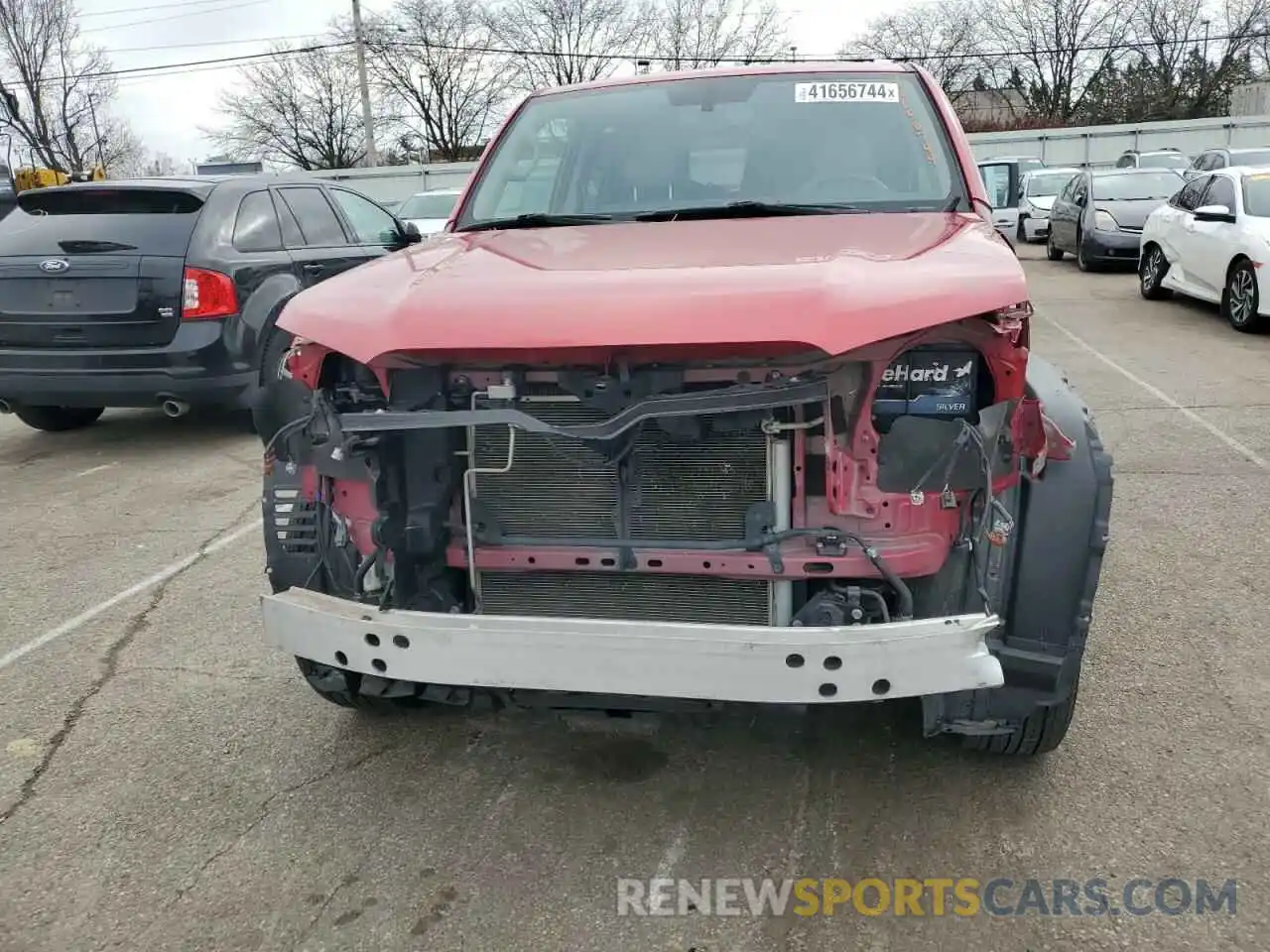 5 Photograph of a damaged car JTEBU5JR8K5651501 TOYOTA 4RUNNER 2019