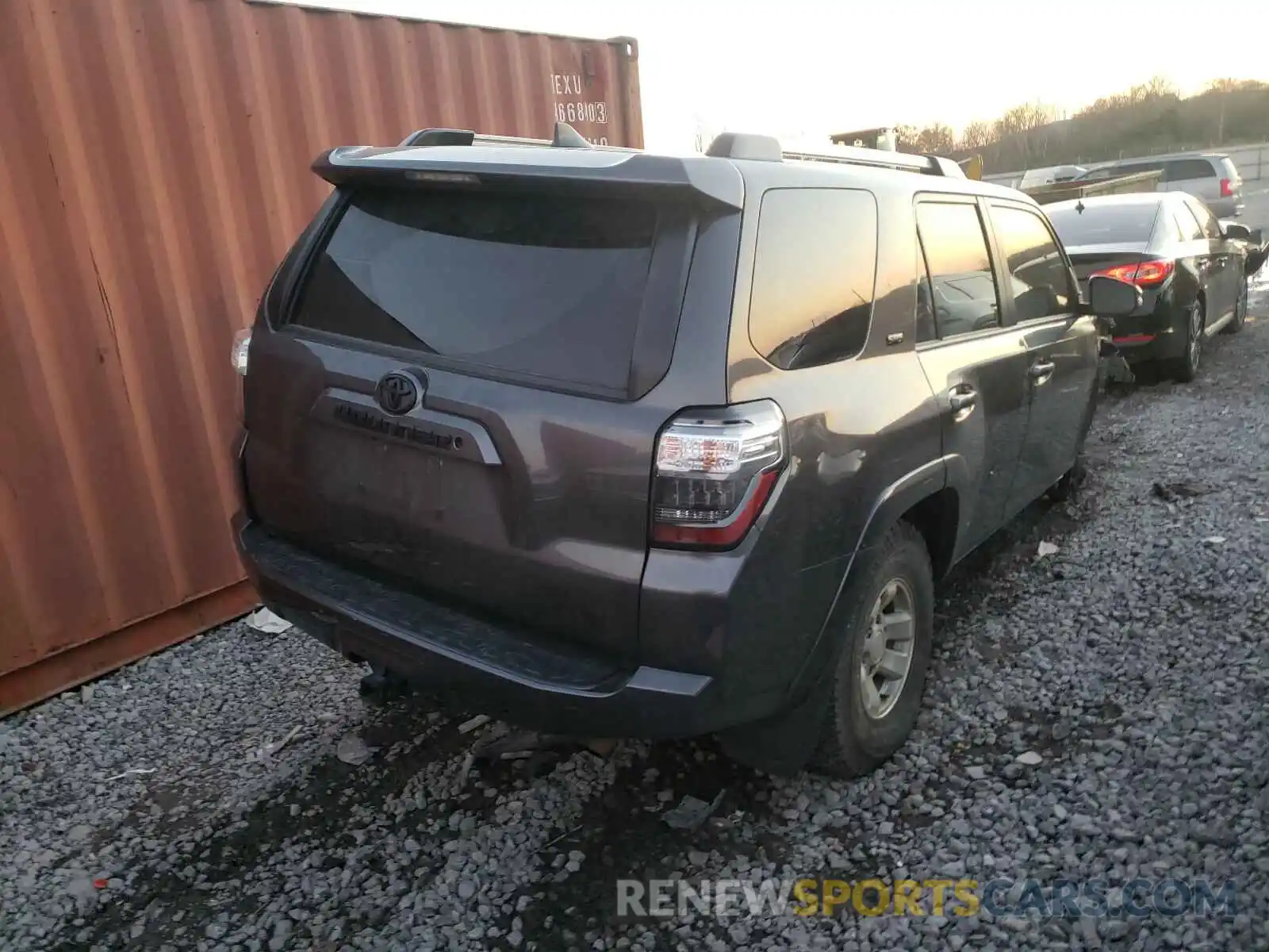 4 Photograph of a damaged car JTEBU5JR8K5652194 TOYOTA 4RUNNER 2019