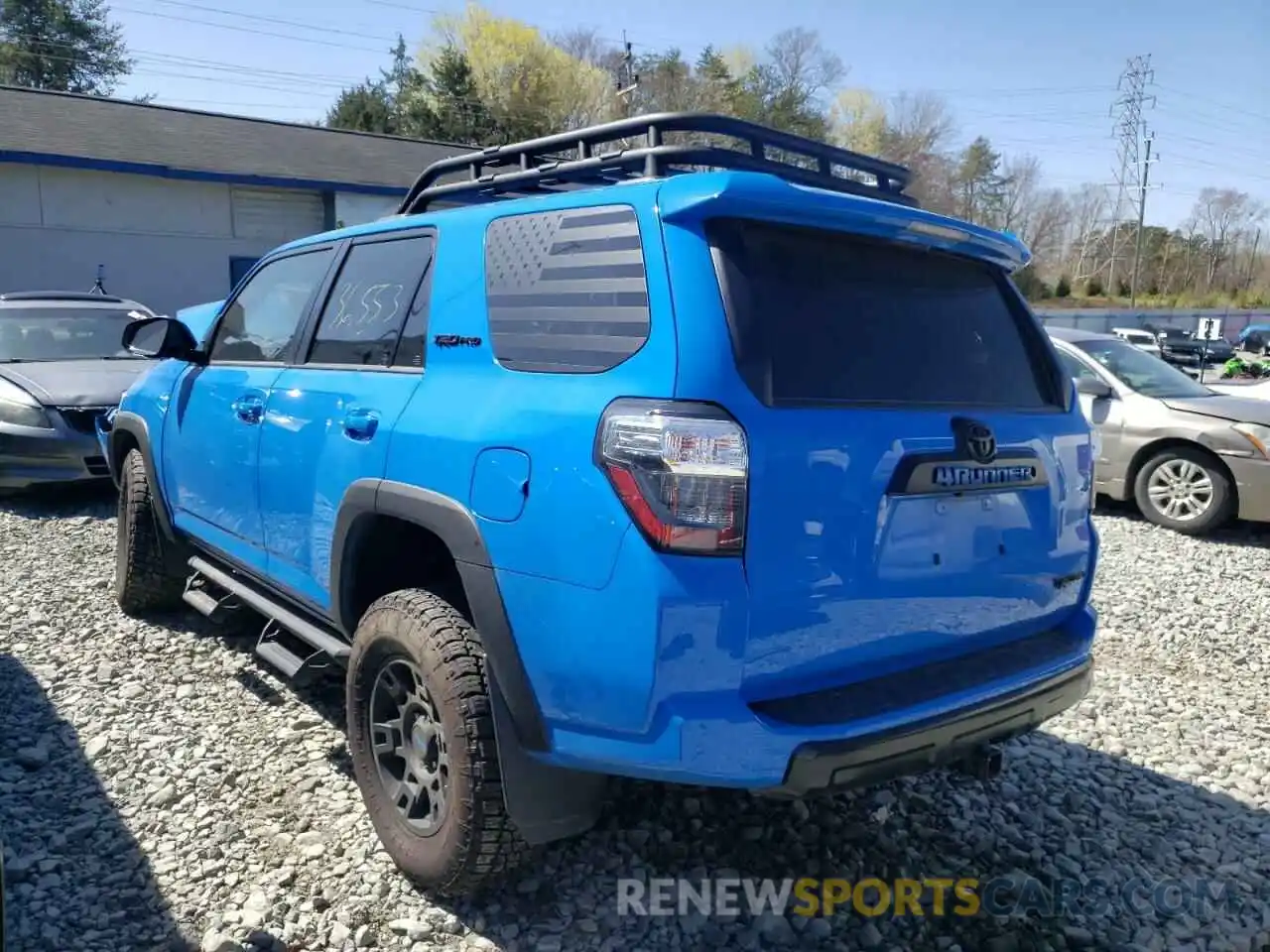 3 Фотография поврежденного автомобиля JTEBU5JR8K5654771 TOYOTA 4RUNNER 2019