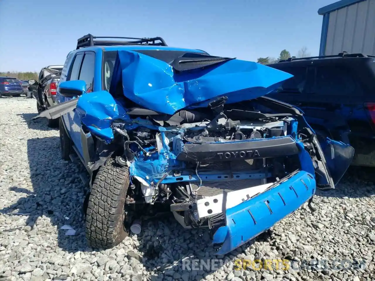 9 Photograph of a damaged car JTEBU5JR8K5654771 TOYOTA 4RUNNER 2019