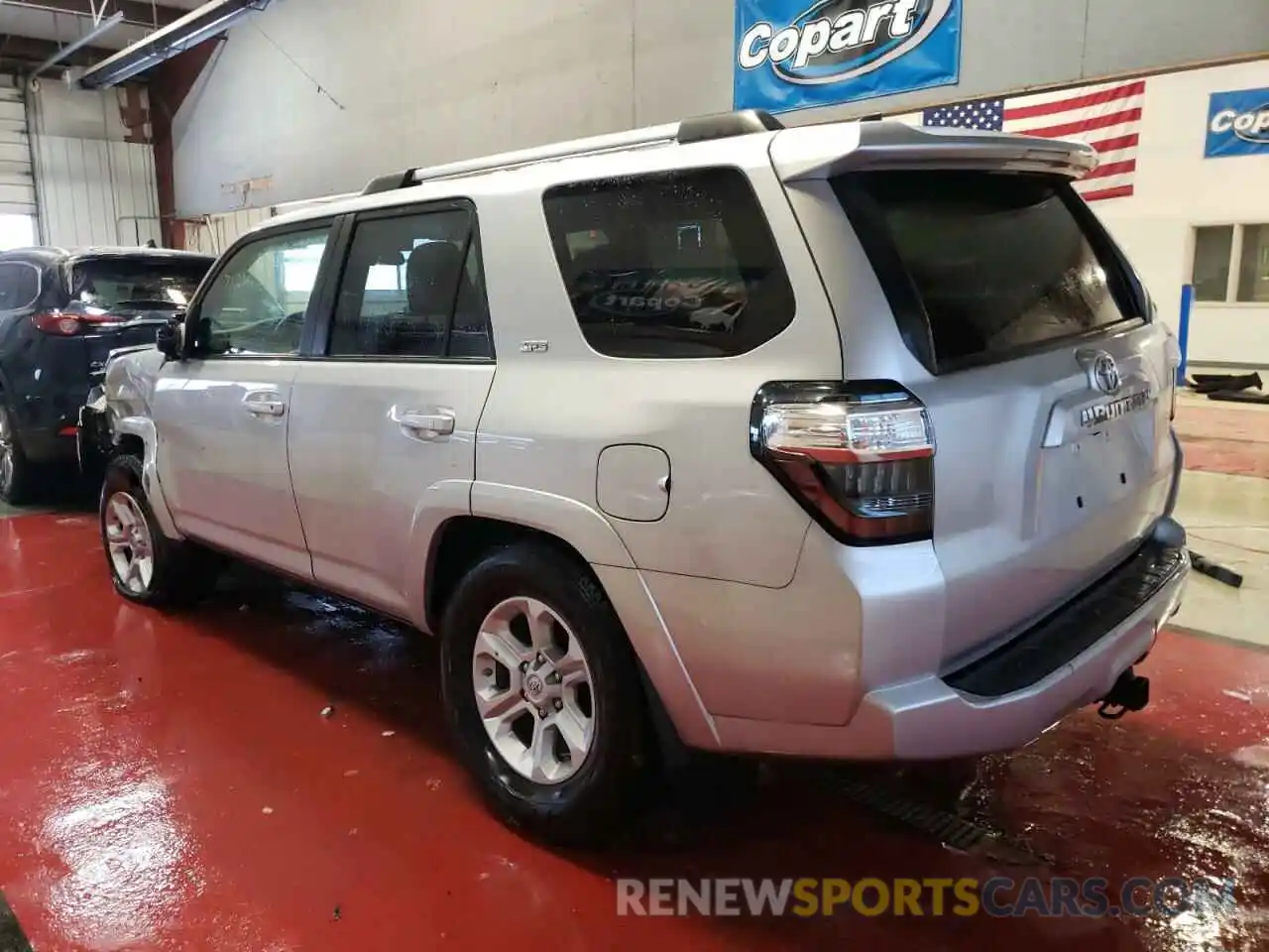 3 Photograph of a damaged car JTEBU5JR8K5661882 TOYOTA 4RUNNER 2019