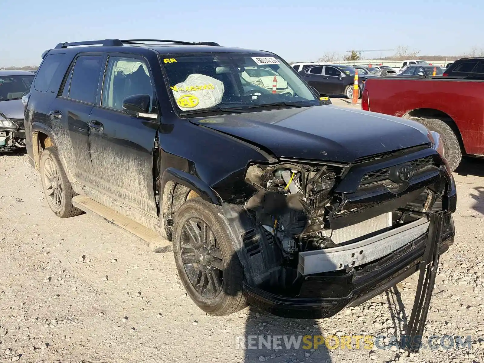 1 Photograph of a damaged car JTEBU5JR8K5663003 TOYOTA 4RUNNER 2019