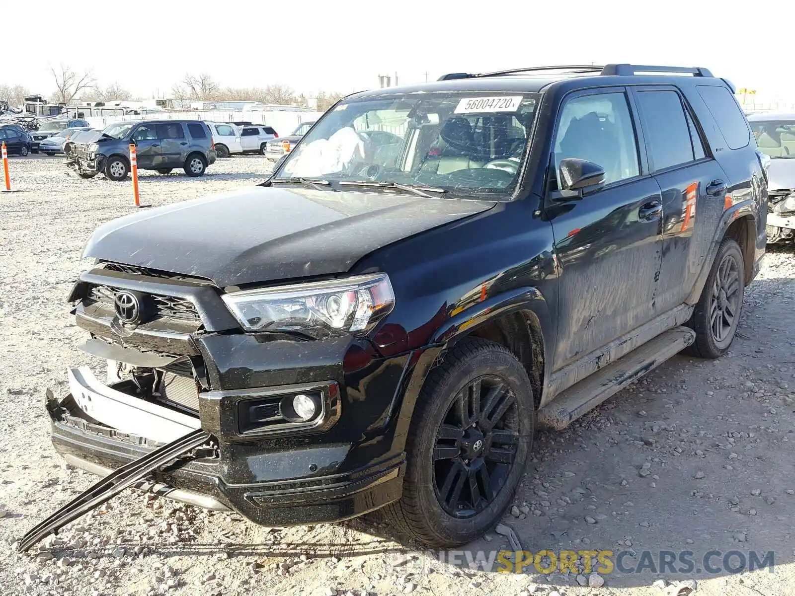 2 Photograph of a damaged car JTEBU5JR8K5663003 TOYOTA 4RUNNER 2019