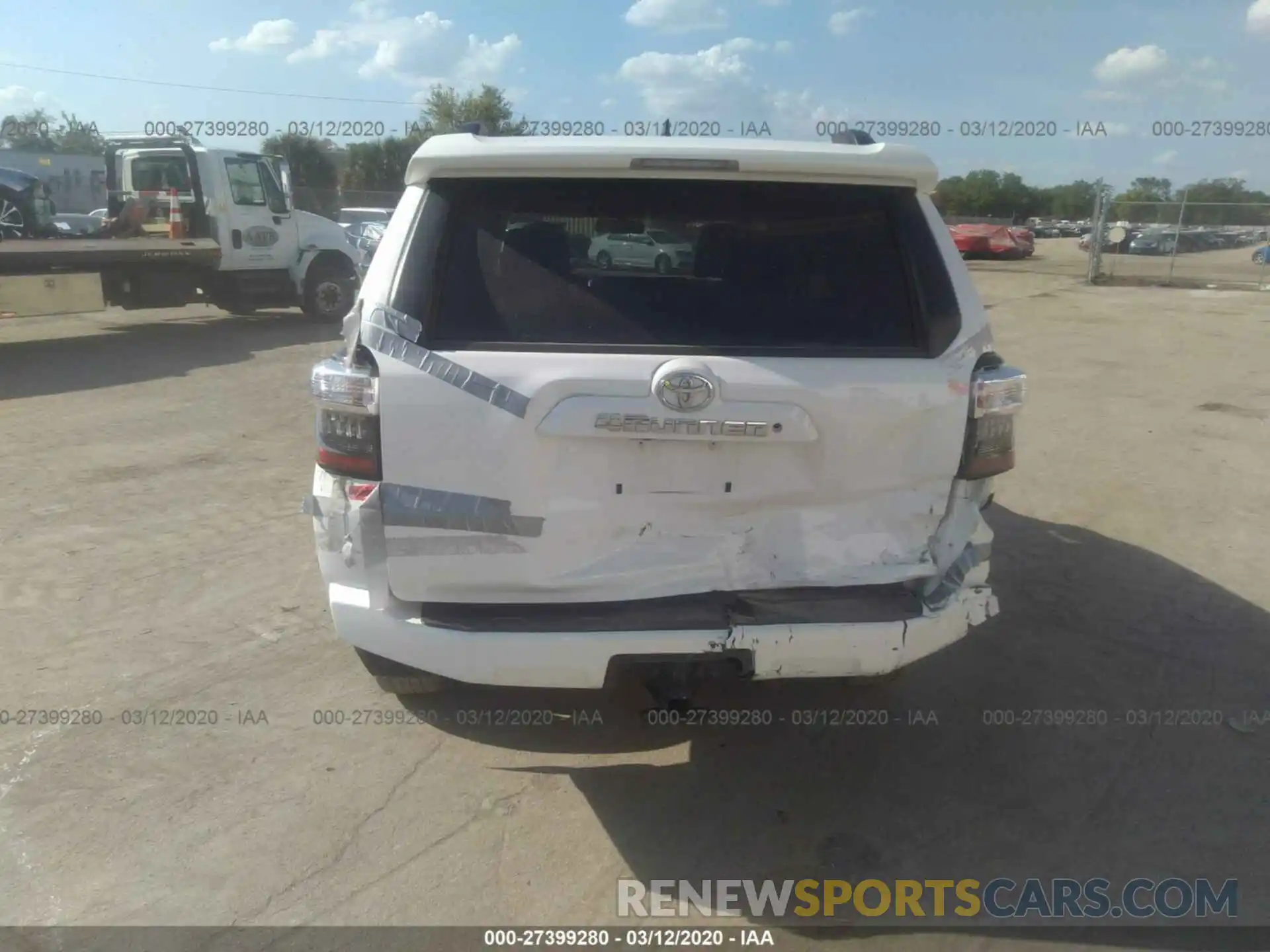 6 Photograph of a damaged car JTEBU5JR8K5664443 TOYOTA 4RUNNER 2019