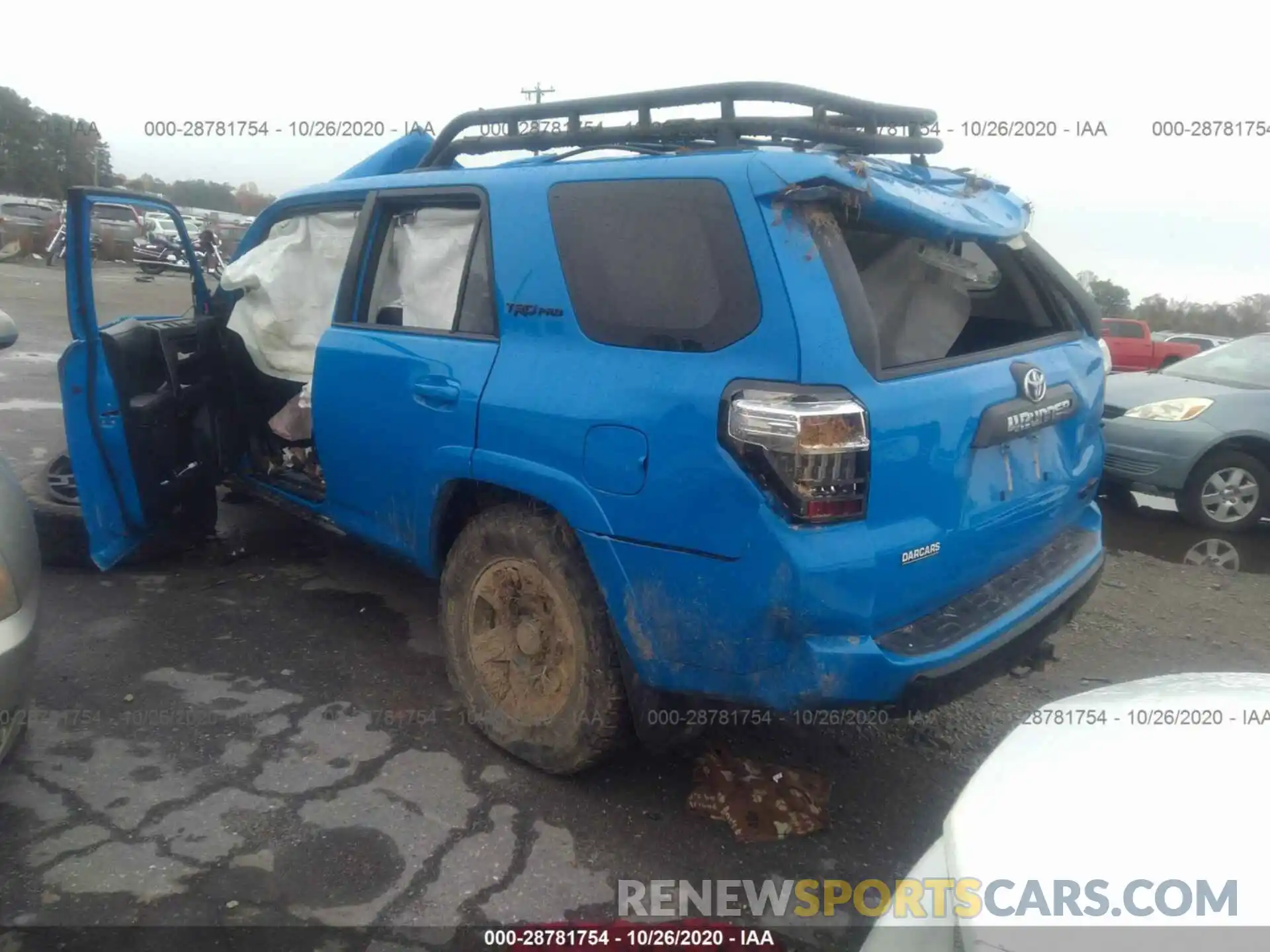 3 Photograph of a damaged car JTEBU5JR8K5664667 TOYOTA 4RUNNER 2019