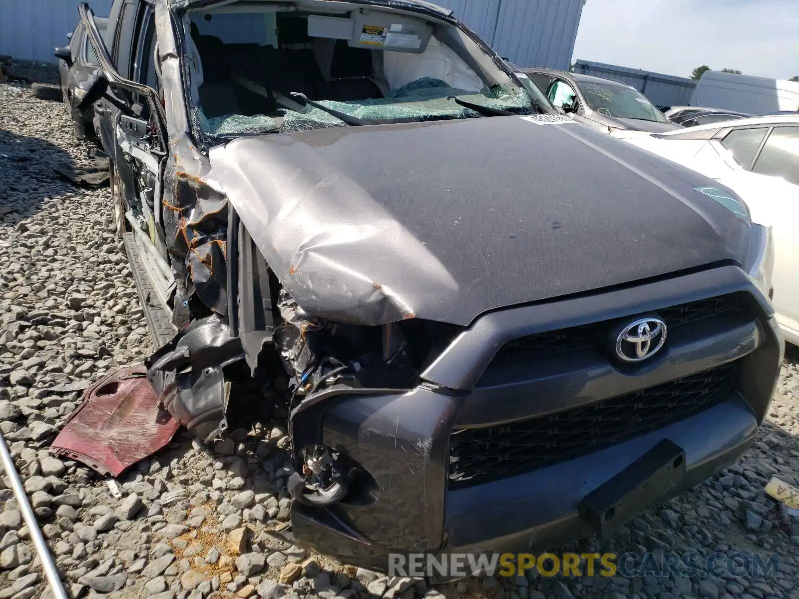 7 Фотография поврежденного автомобиля JTEBU5JR8K5667102 TOYOTA 4RUNNER 2019