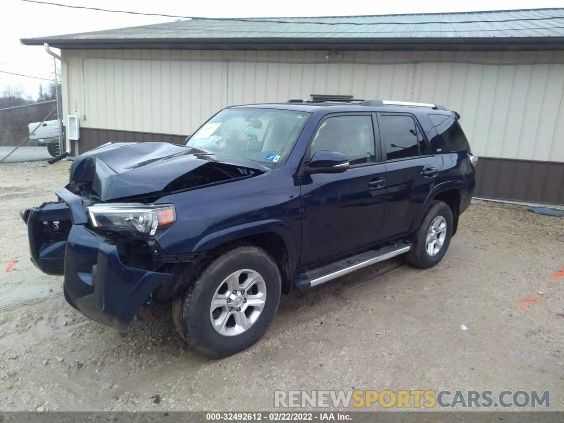 2 Фотография поврежденного автомобиля JTEBU5JR8K5670758 TOYOTA 4RUNNER 2019