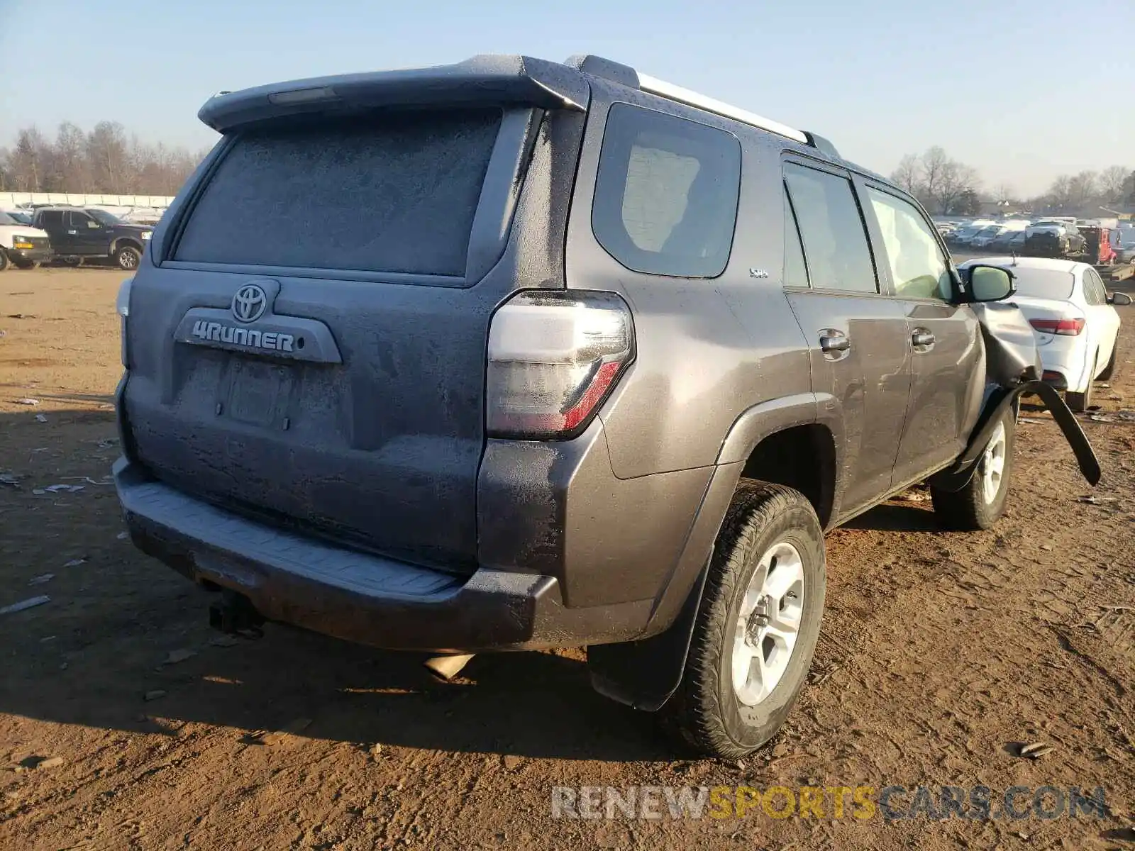 4 Фотография поврежденного автомобиля JTEBU5JR8K5673286 TOYOTA 4RUNNER 2019