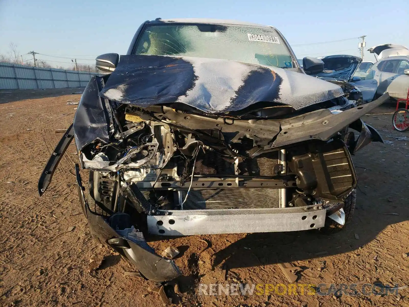 9 Photograph of a damaged car JTEBU5JR8K5673286 TOYOTA 4RUNNER 2019