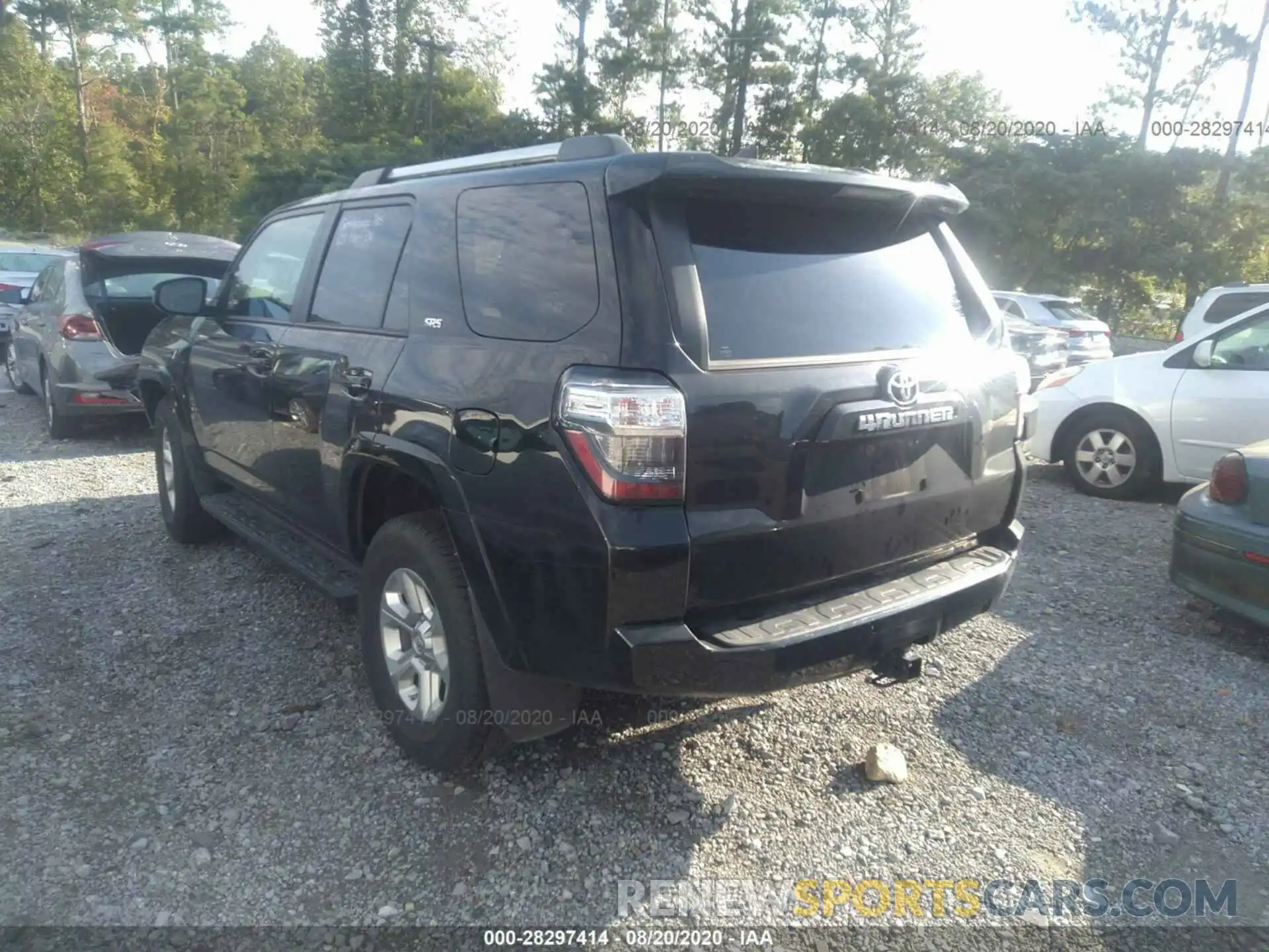 3 Фотография поврежденного автомобиля JTEBU5JR8K5674048 TOYOTA 4RUNNER 2019