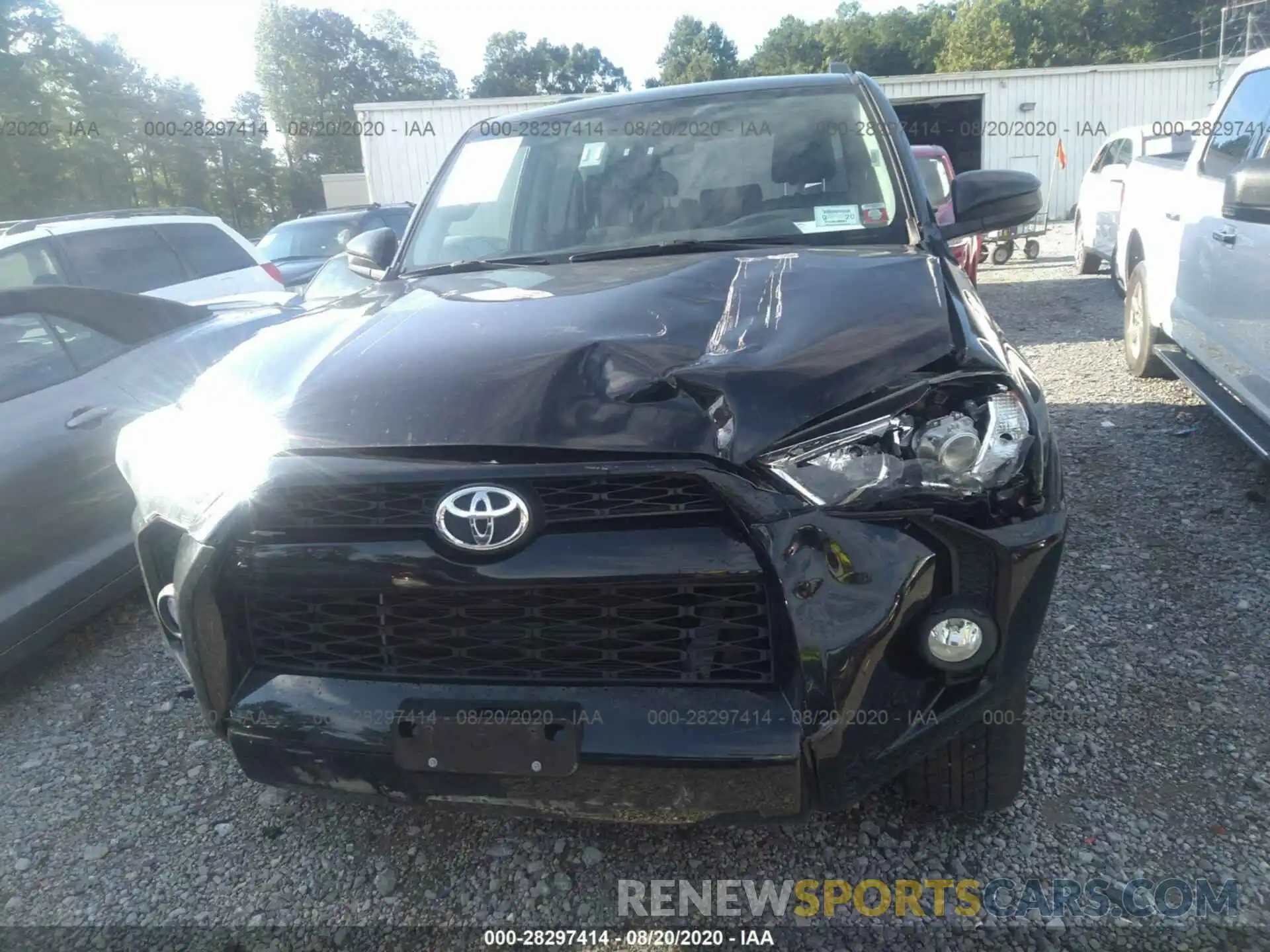 6 Photograph of a damaged car JTEBU5JR8K5674048 TOYOTA 4RUNNER 2019