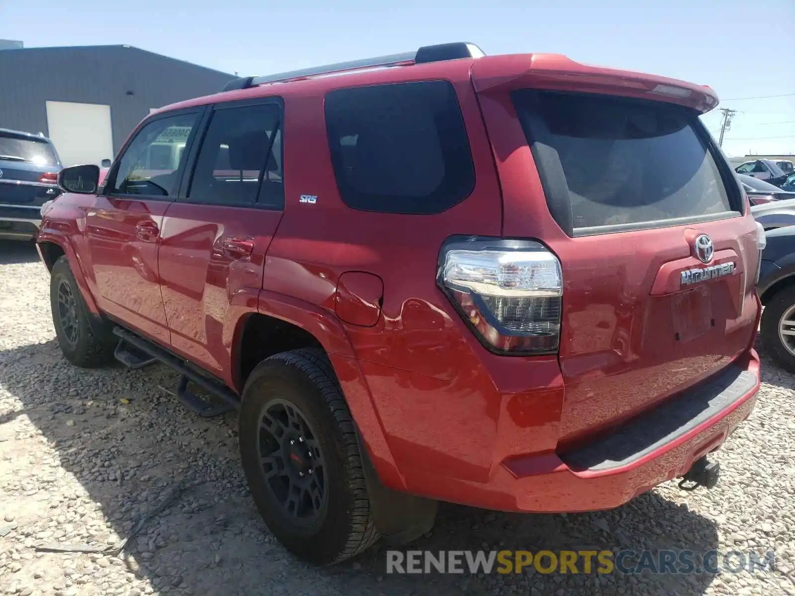 3 Фотография поврежденного автомобиля JTEBU5JR8K5677564 TOYOTA 4RUNNER 2019