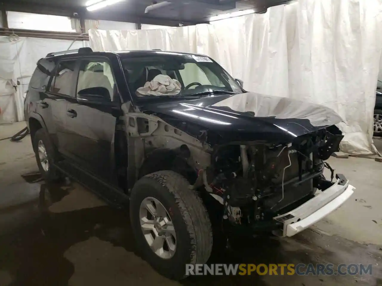 1 Photograph of a damaged car JTEBU5JR8K5678391 TOYOTA 4RUNNER 2019