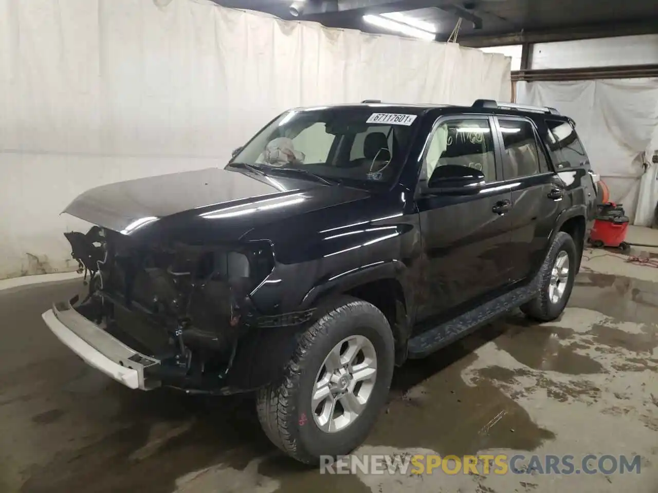 2 Photograph of a damaged car JTEBU5JR8K5678391 TOYOTA 4RUNNER 2019