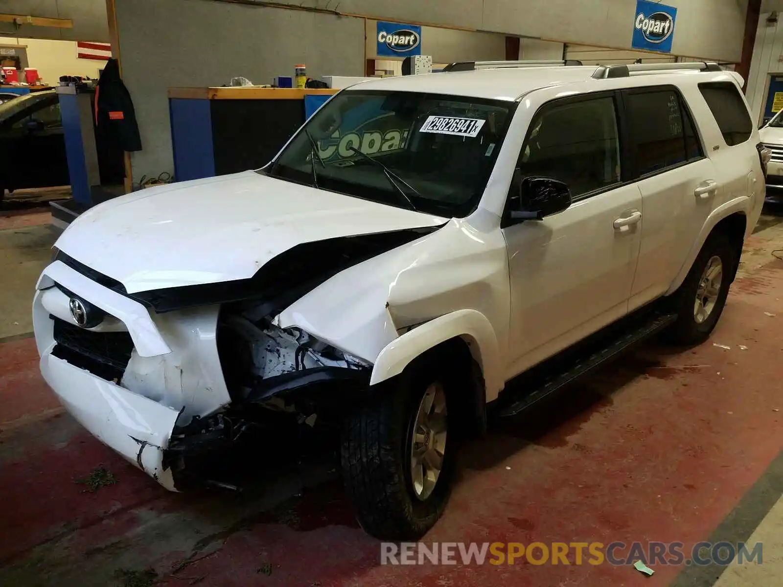 2 Photograph of a damaged car JTEBU5JR8K5680268 TOYOTA 4RUNNER 2019