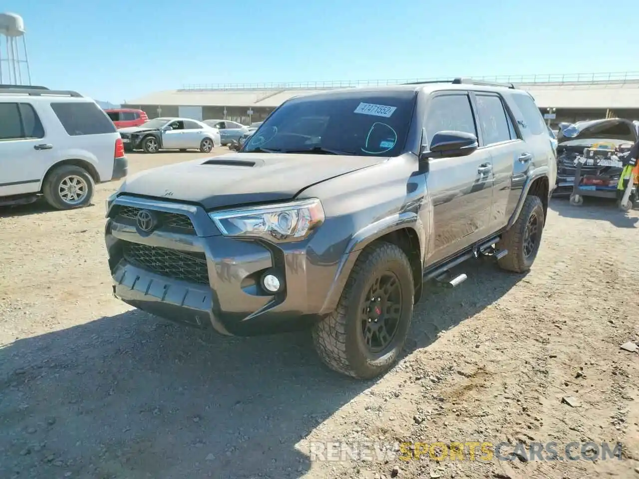 2 Фотография поврежденного автомобиля JTEBU5JR8K5682070 TOYOTA 4RUNNER 2019