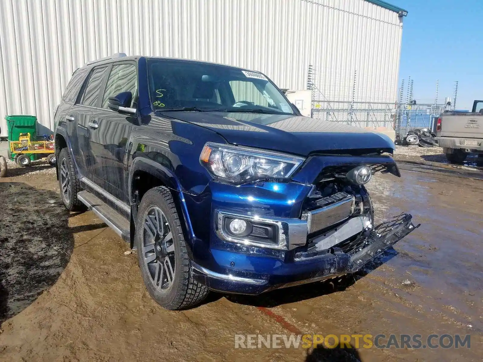 1 Photograph of a damaged car JTEBU5JR8K5683557 TOYOTA 4RUNNER 2019