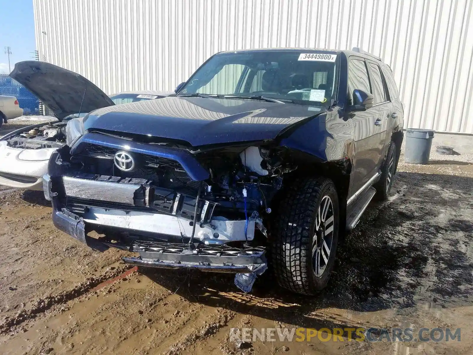 2 Photograph of a damaged car JTEBU5JR8K5683557 TOYOTA 4RUNNER 2019