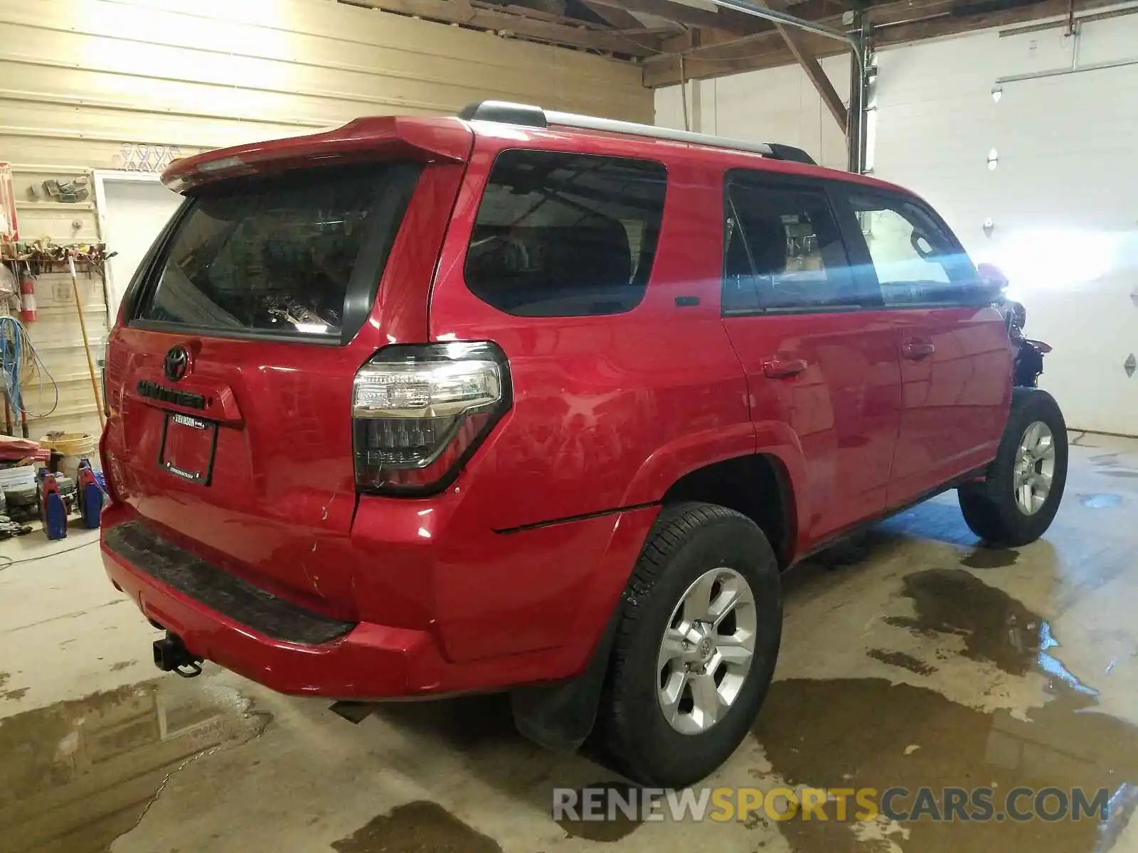 4 Photograph of a damaged car JTEBU5JR8K5683736 TOYOTA 4RUNNER 2019