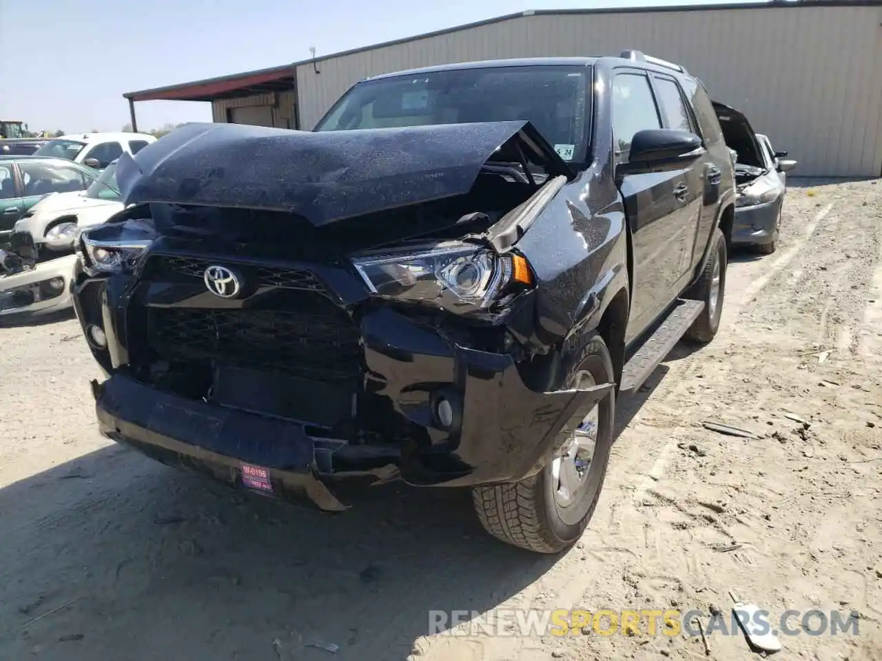 2 Photograph of a damaged car JTEBU5JR8K5690217 TOYOTA 4RUNNER 2019