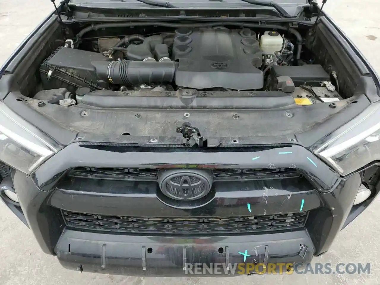 11 Фотография поврежденного автомобиля JTEBU5JR8K5690296 TOYOTA 4RUNNER 2019