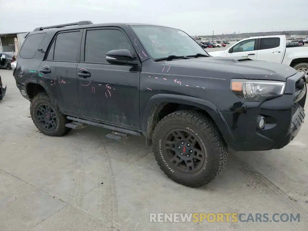 4 Photograph of a damaged car JTEBU5JR8K5690296 TOYOTA 4RUNNER 2019