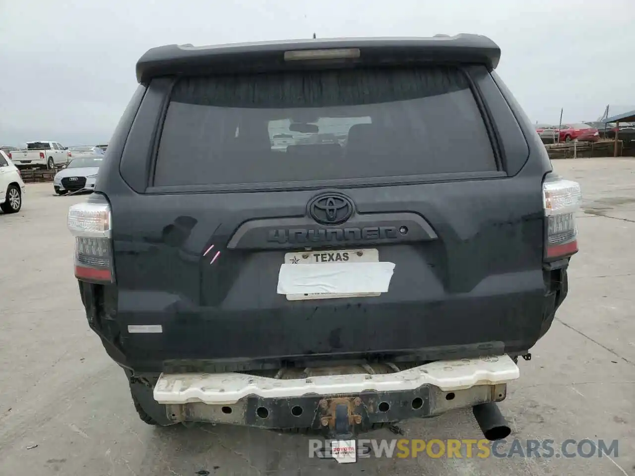 6 Фотография поврежденного автомобиля JTEBU5JR8K5690296 TOYOTA 4RUNNER 2019