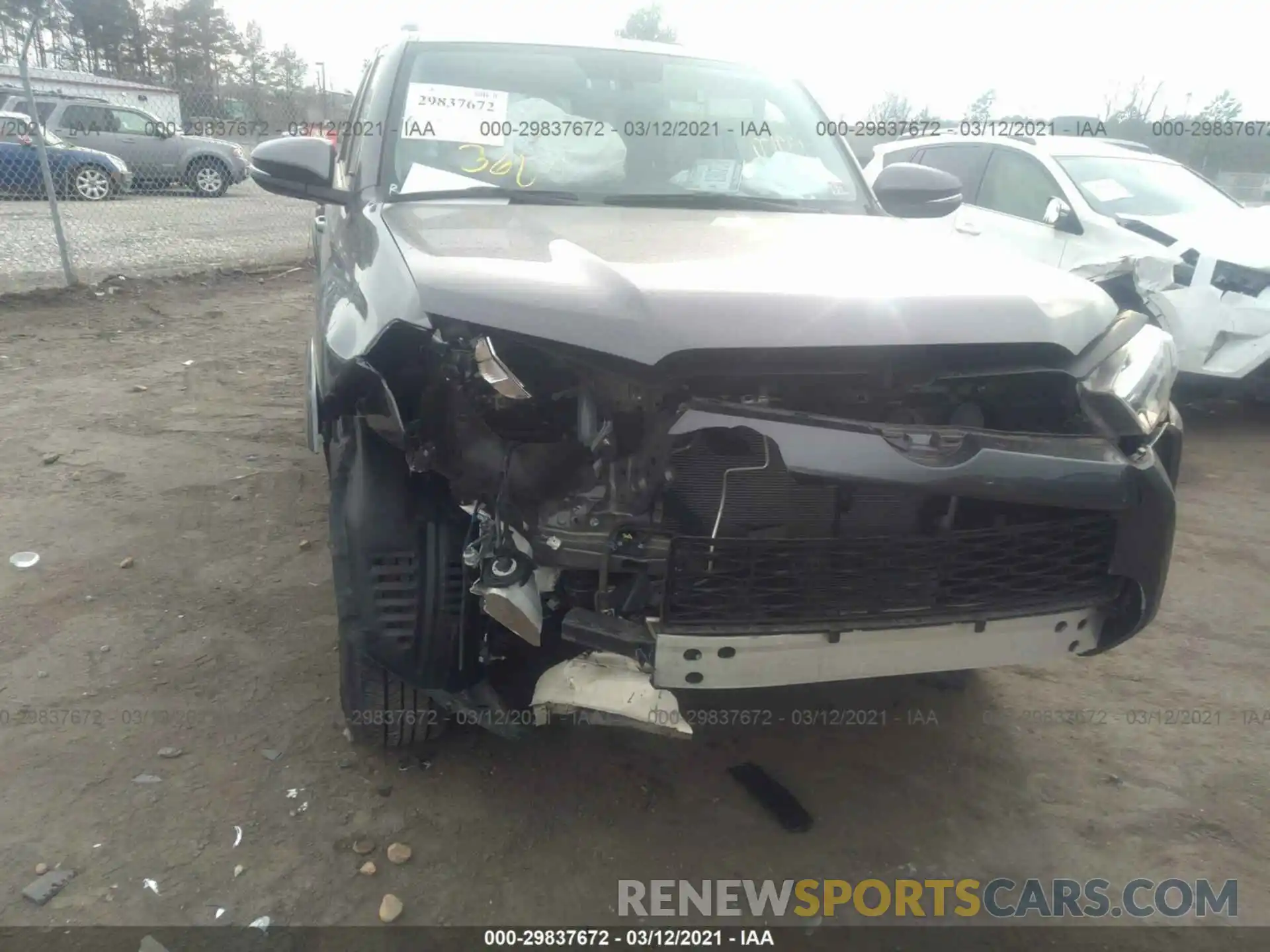 6 Photograph of a damaged car JTEBU5JR8K5690489 TOYOTA 4RUNNER 2019