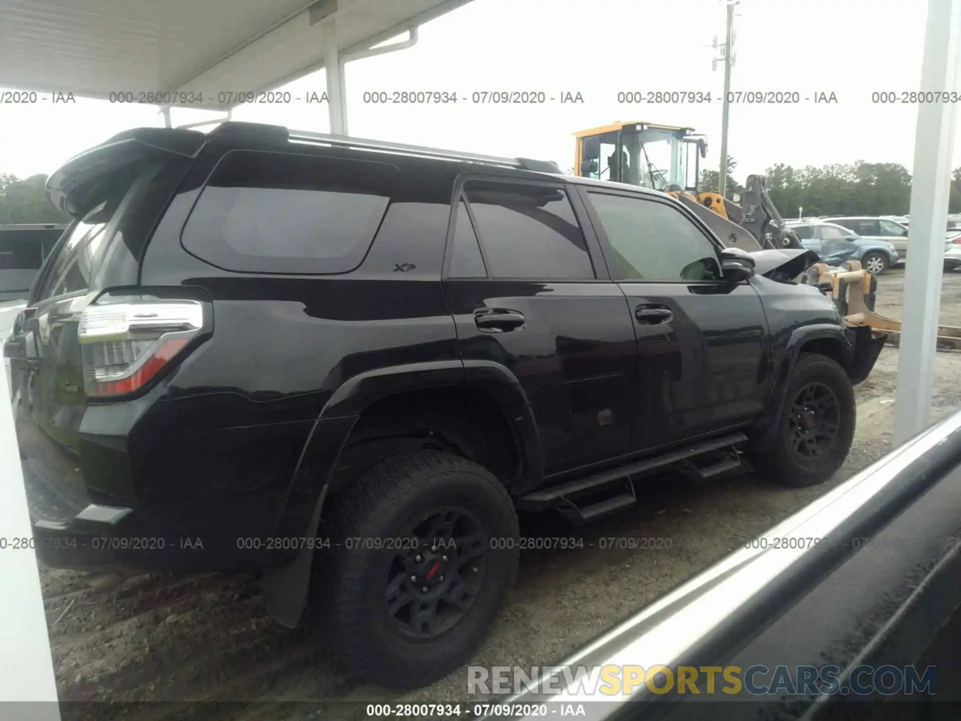 4 Фотография поврежденного автомобиля JTEBU5JR8K5690508 TOYOTA 4RUNNER 2019