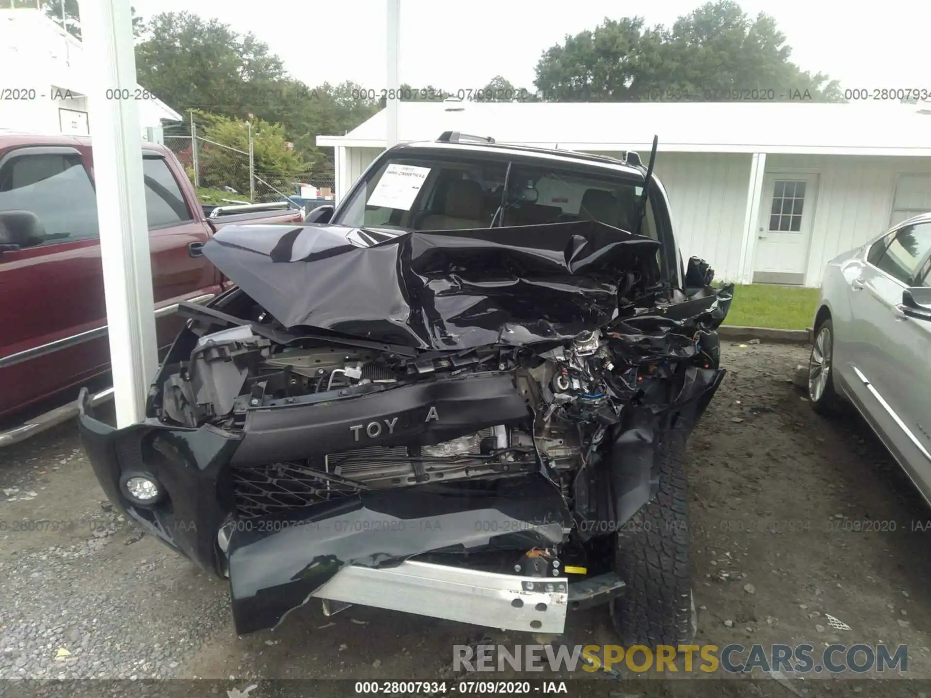 6 Photograph of a damaged car JTEBU5JR8K5690508 TOYOTA 4RUNNER 2019