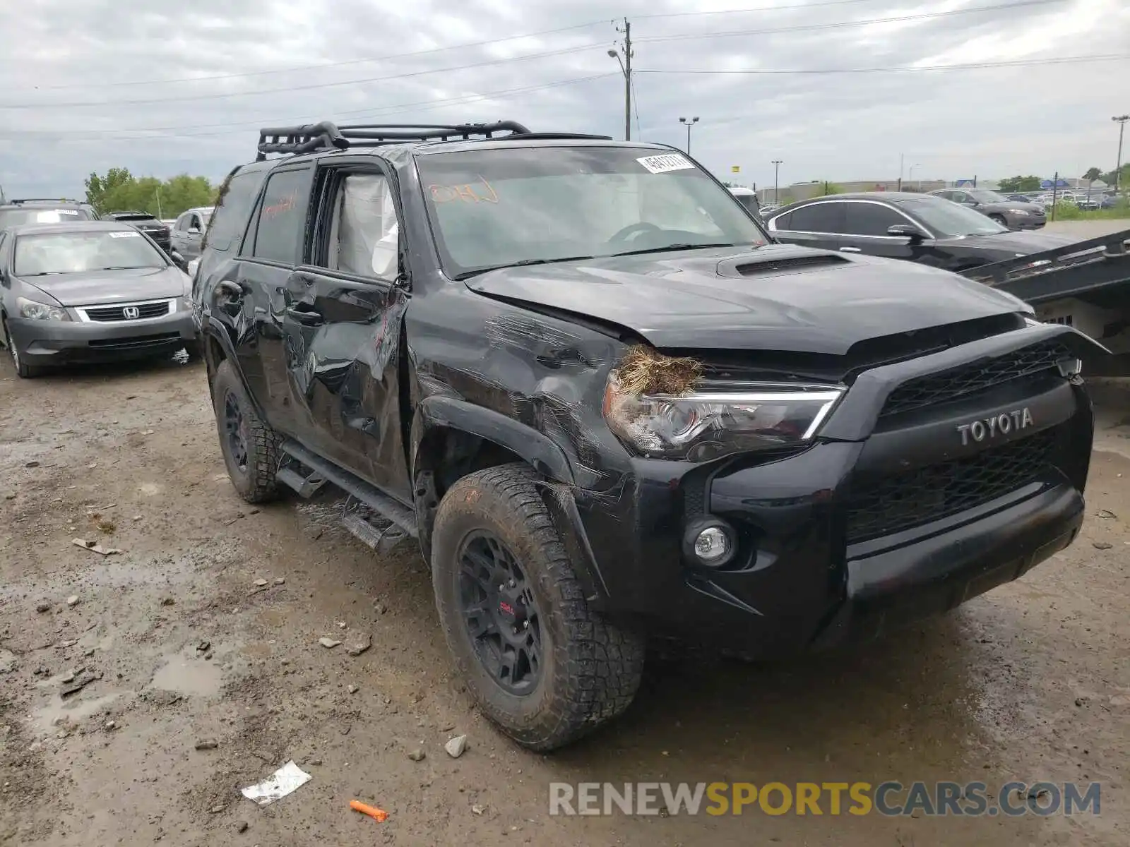 1 Photograph of a damaged car JTEBU5JR8K5697698 TOYOTA 4RUNNER 2019