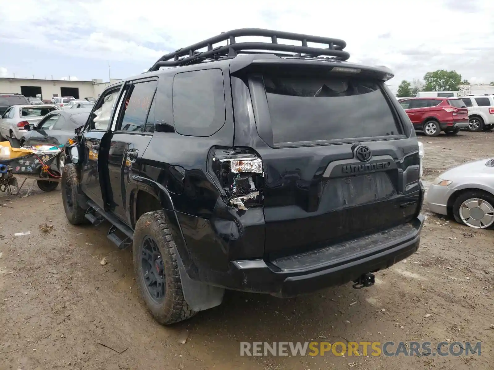 3 Фотография поврежденного автомобиля JTEBU5JR8K5697698 TOYOTA 4RUNNER 2019